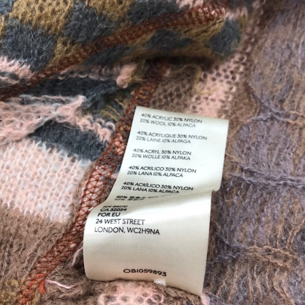 Free People December Skies Knit Poncho - Picture 7 of 8